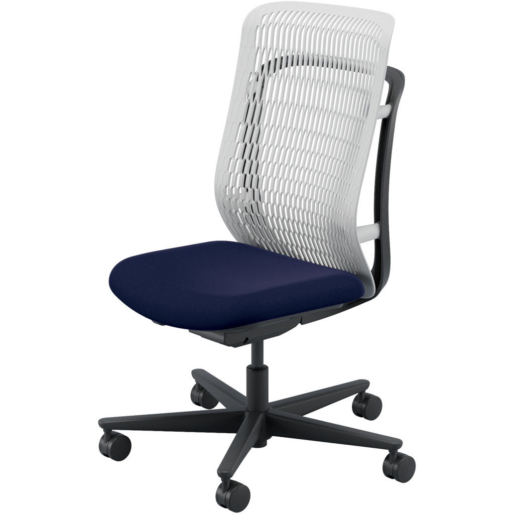 5-372-301F AJCHAIR2(AJチェア2) 肘なし 内田洋行 ハイバック ナイロンキャスター   5-372-301F