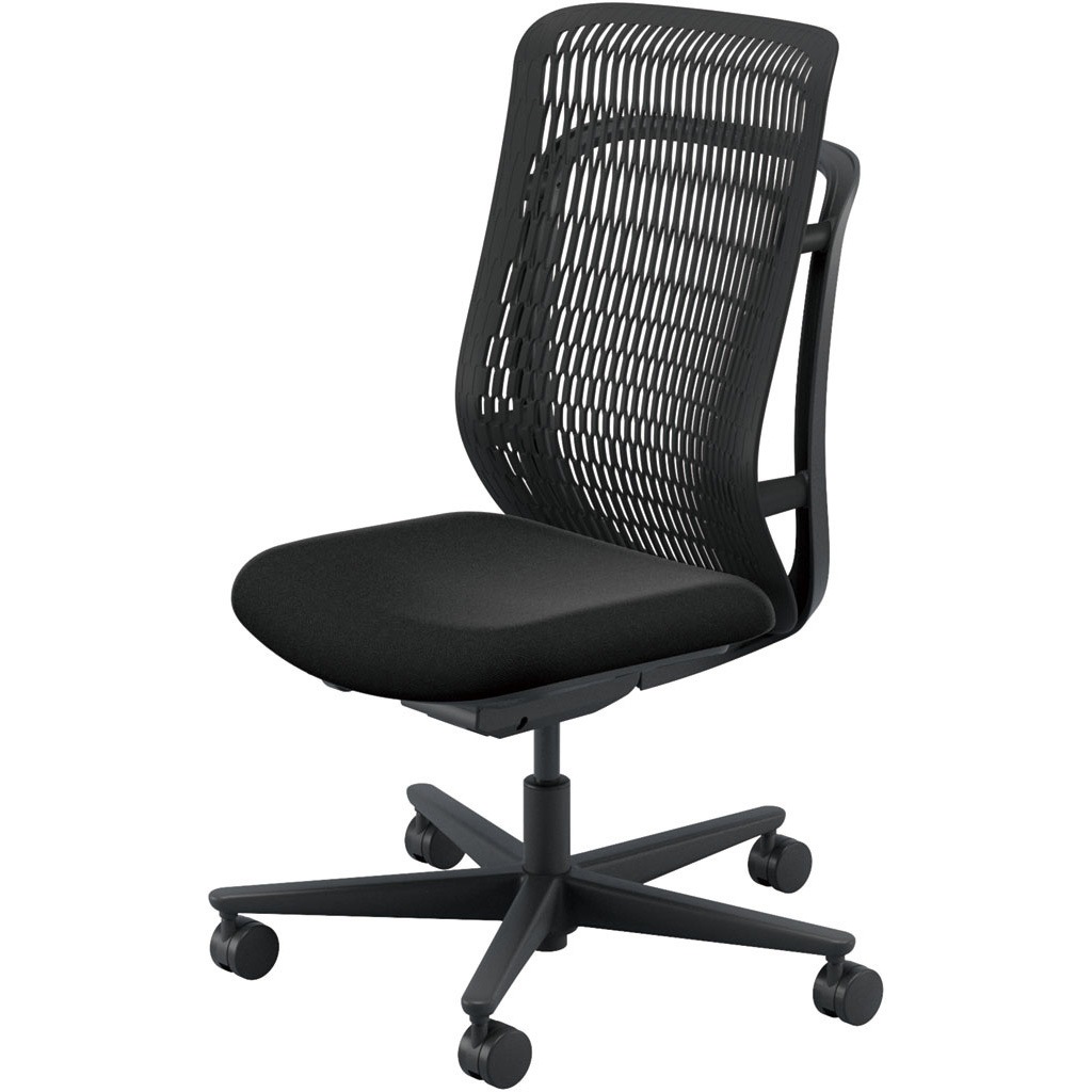 5-372-101A AJCHAIR2(AJチェア2) 肘なし 内田洋行 ハイバック ナイロンキャスター   5-372-101A
