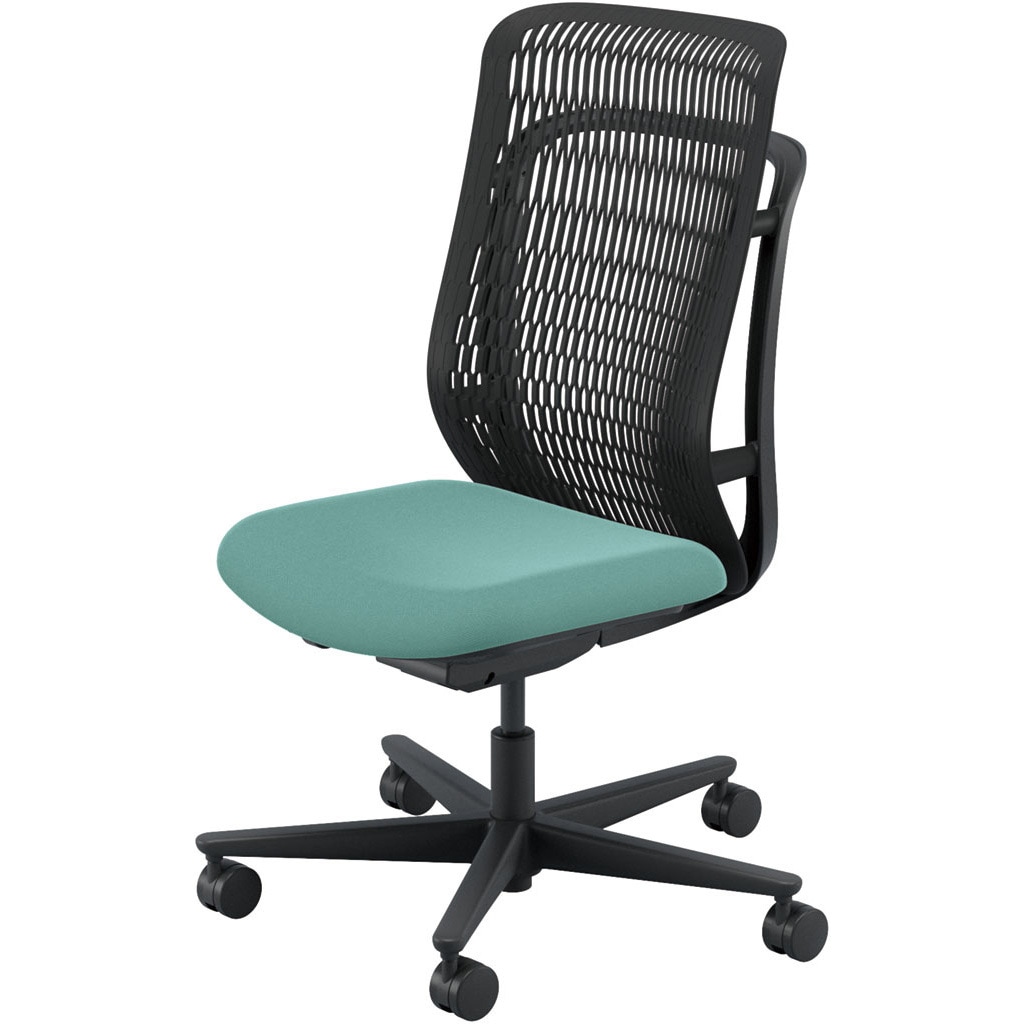 5-372-101H AJCHAIR2(AJチェア2) 肘なし 内田洋行 ハイバック ナイロンキャスター   5-372-101H