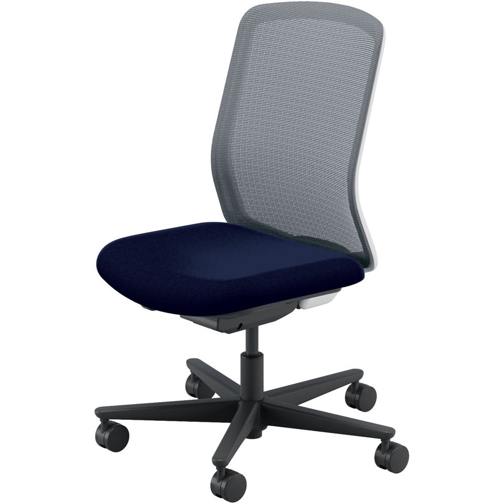 5-370-55F2 Carissa2(カリッサ2) メッシュタイプ ハイバック ホワイトフレーム 肘なし 内田洋行 ナイロンキャスター   5-370-55F2 27,287円