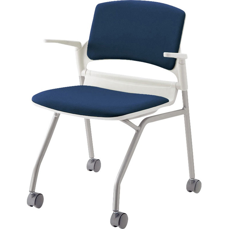 6-111-3944 MF-180シリーズ 内田洋行 シルバーメタリック ホワイト 6-111-3944