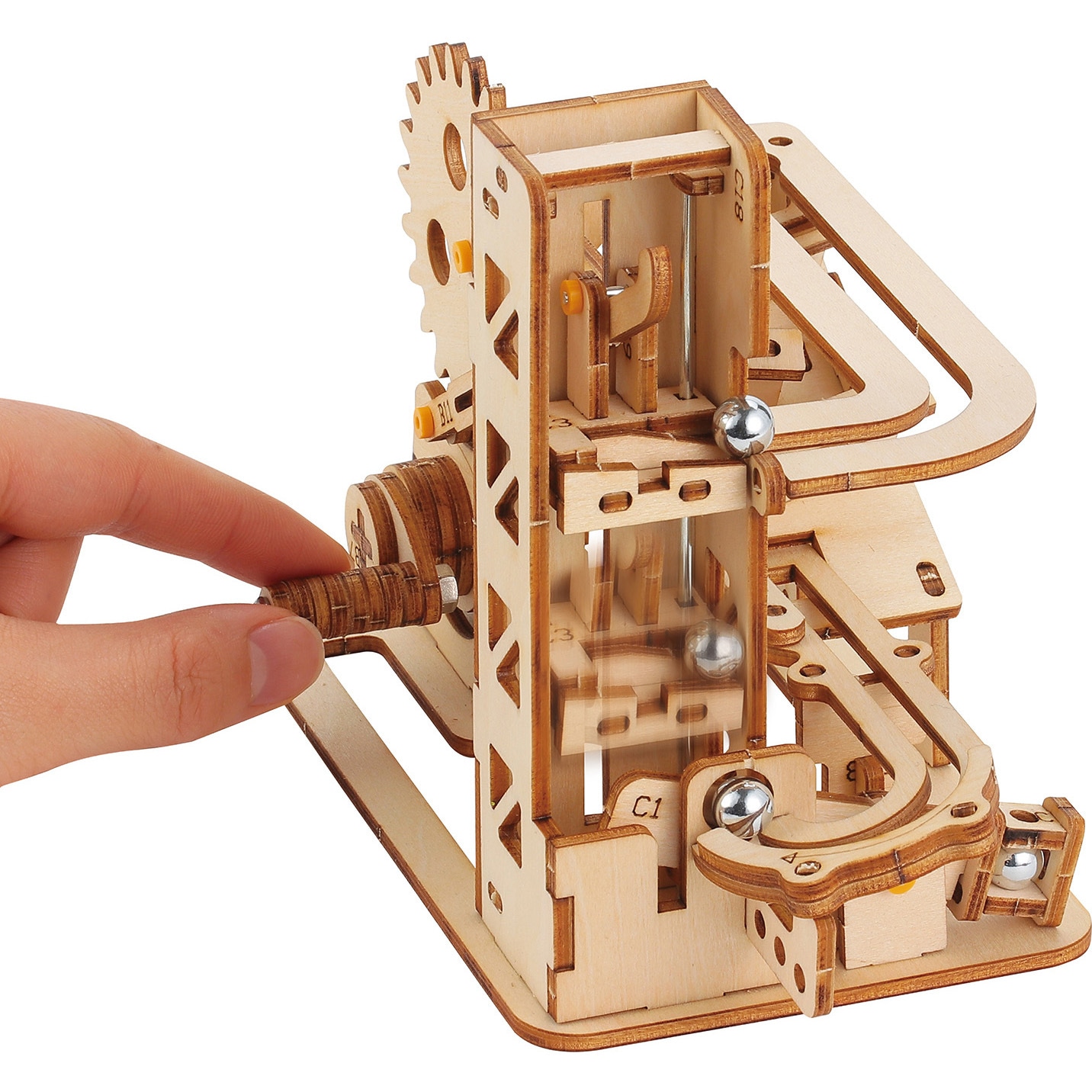 58445 木製エレベーター式コースタークラフトキット アーテック[学校