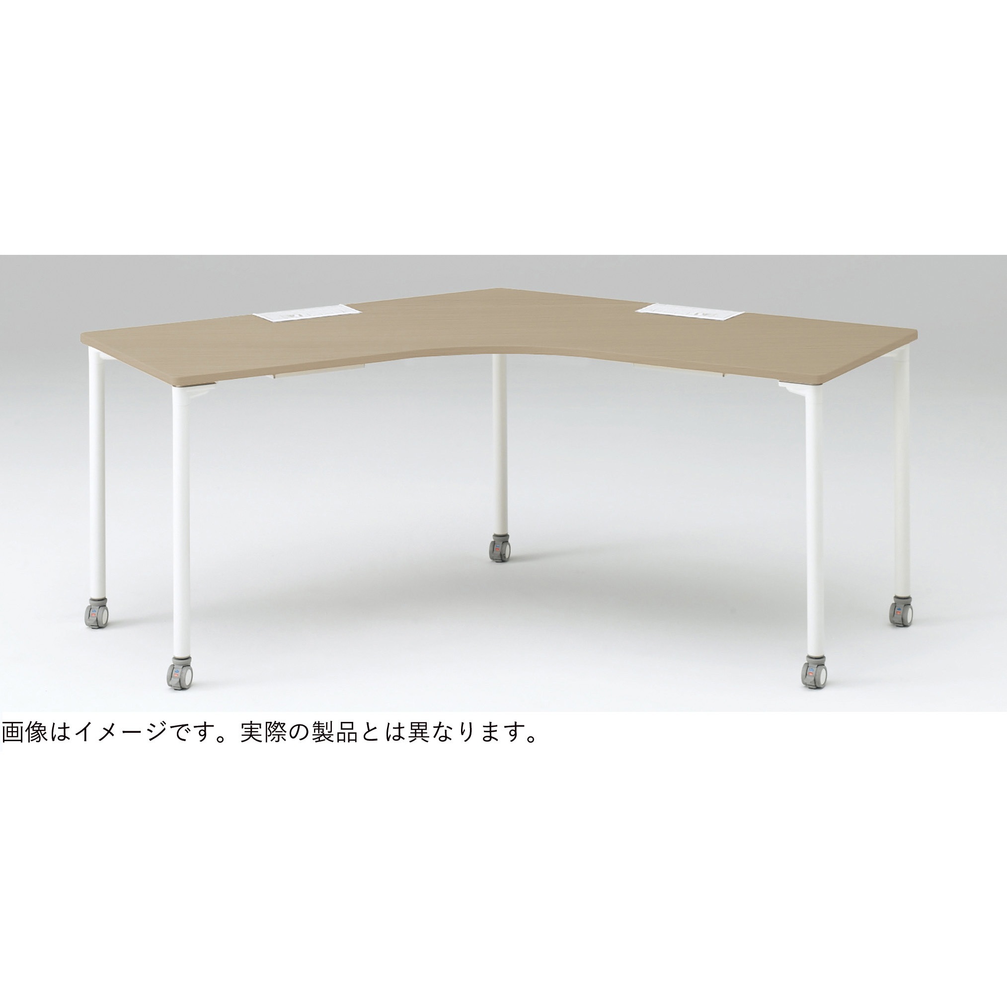 AF-2266SWA1-ZH アクティブフィールド＜配送時設置サービス付＞ イトーキ メラミン化粧板 シルバーメタリック 高さ720mm幅2064mm奥行1109mm  AF-2266SWA1-ZH