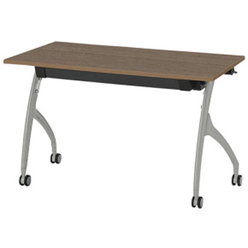 THV-126LNS-82 折りたたみテーブル リリッシュ2＜配送時設置サービス付＞ イトーキ ブラックウォールナットD 高さ700mm幅1200mm奥行600mm  THV-126LNS-82