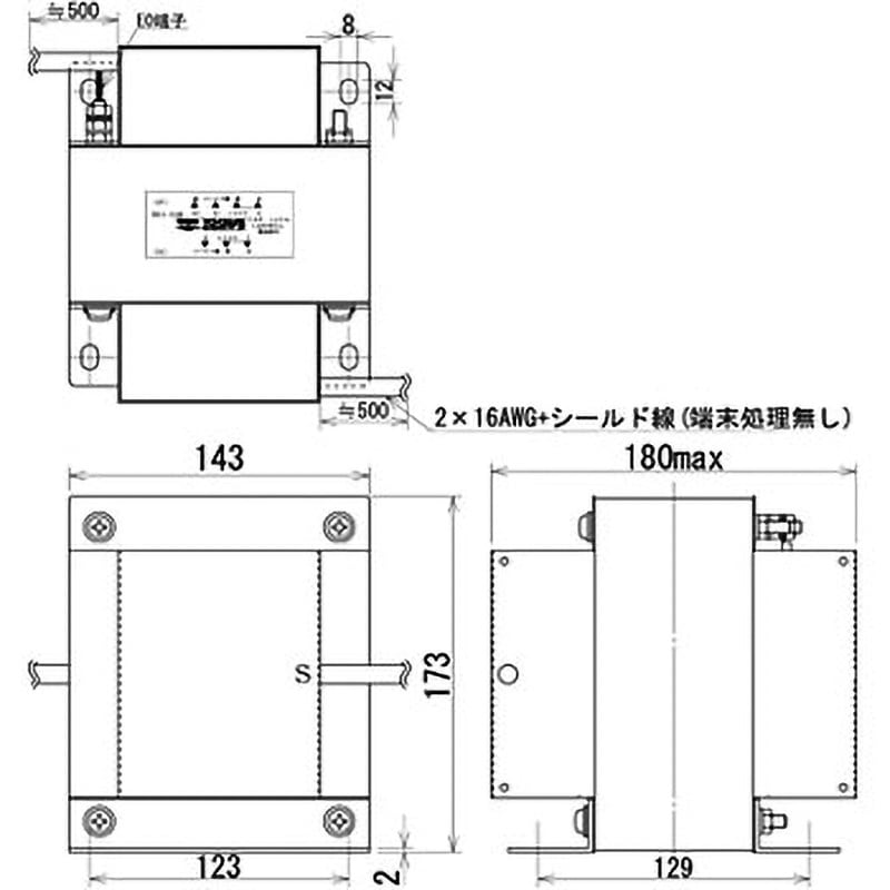 NR11-01KE 電源トランス ノイズカットNRシリーズ100V→100V