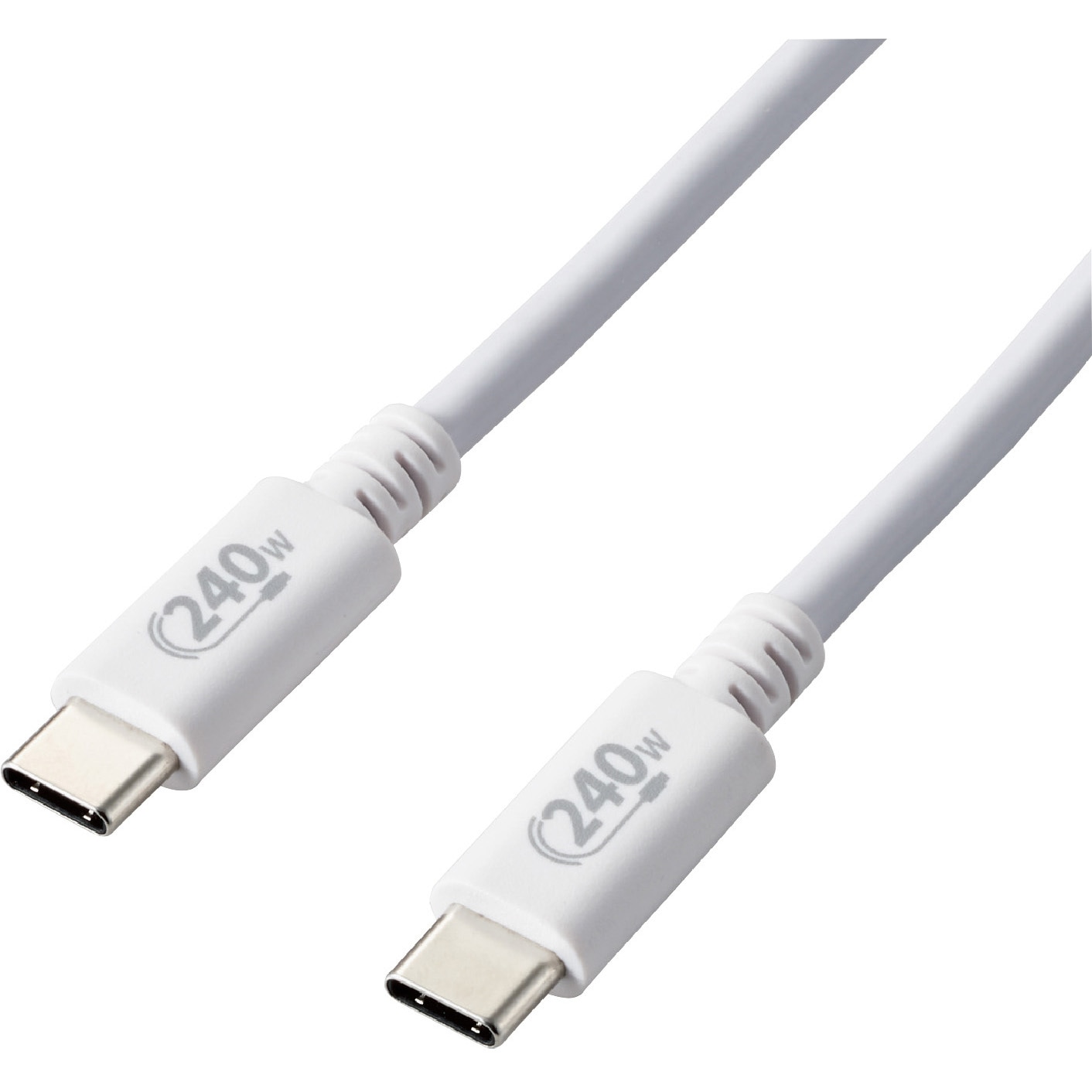 U2C-CCPE20NWH USBケーブル C-C Type-Cケーブル USB2.0 PD EPR