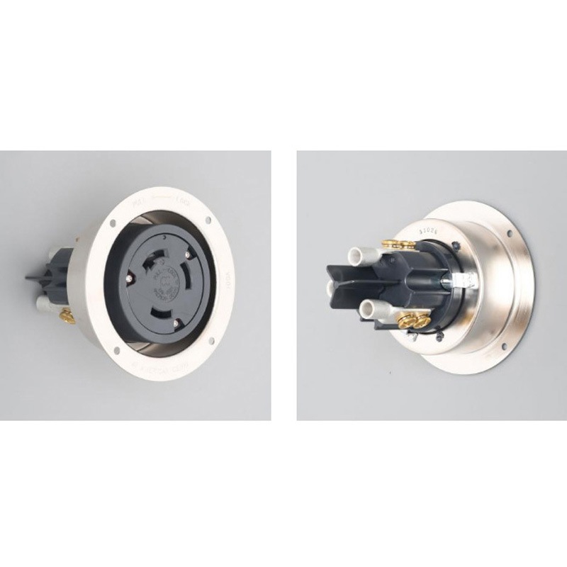 31026 フランジコンセント アメリカン電機 100A 極数3P 引掛形 250V