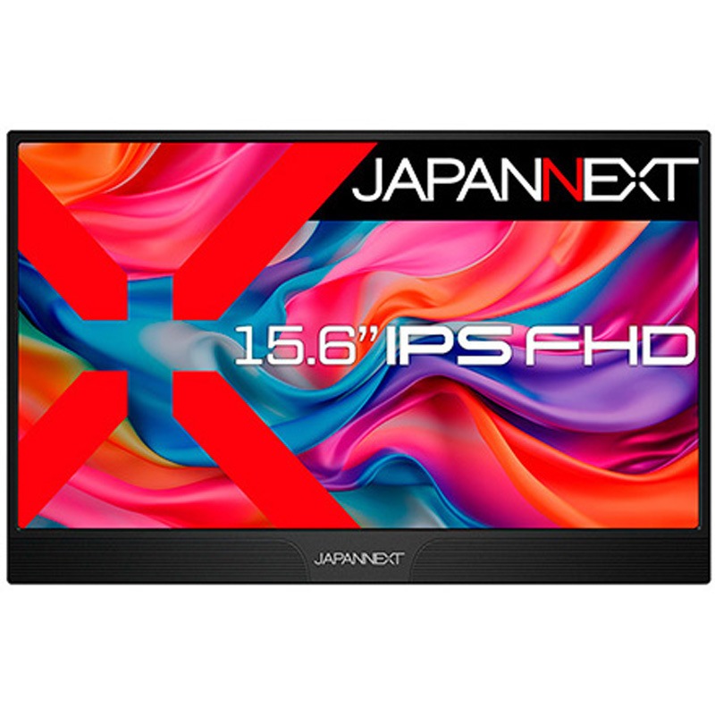 JN-MD-IPS1565FHDR 液晶ディスプレイ 15.6型/1920×1080/miniHDMI、USB-C×1/ブラック/スピーカー有/2年保証 JAPANNEXT IPS(ADS)パネル リフレッシュレート60Hz 非光沢