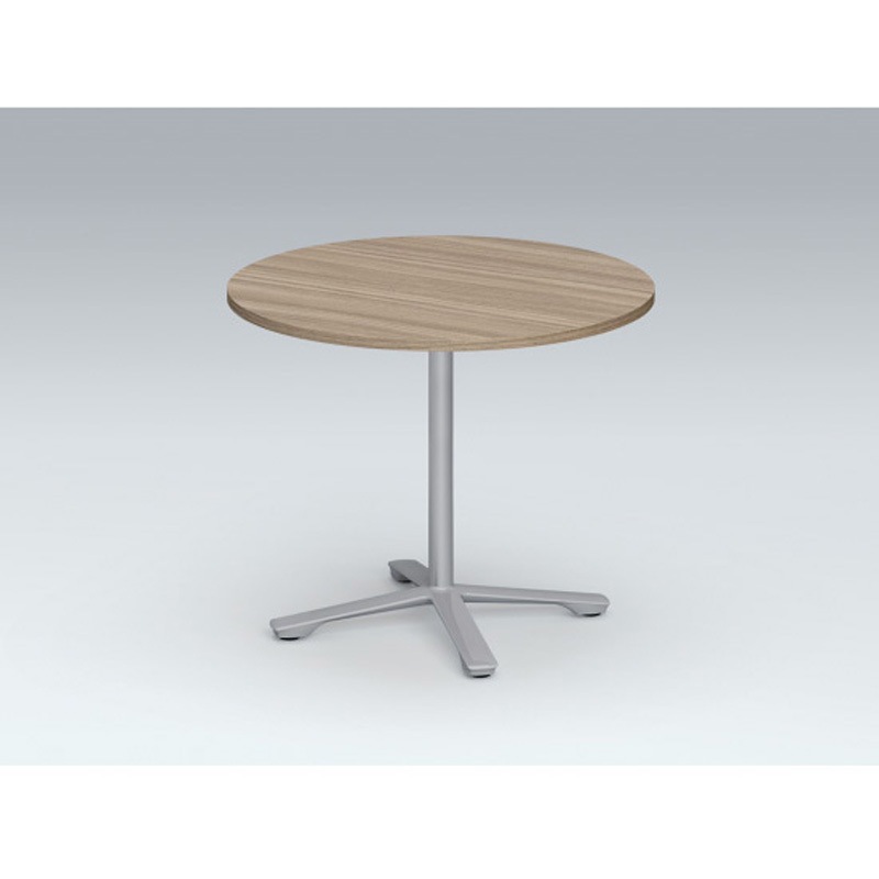 DDJ-077CNTA-ZM ホバーテーブル＜配送時設置サービス付＞ イトーキ アッシュドオークM シルバーメタリック 高さ720mm幅750mm奥行750mm  DDJ-077CNTA-ZM