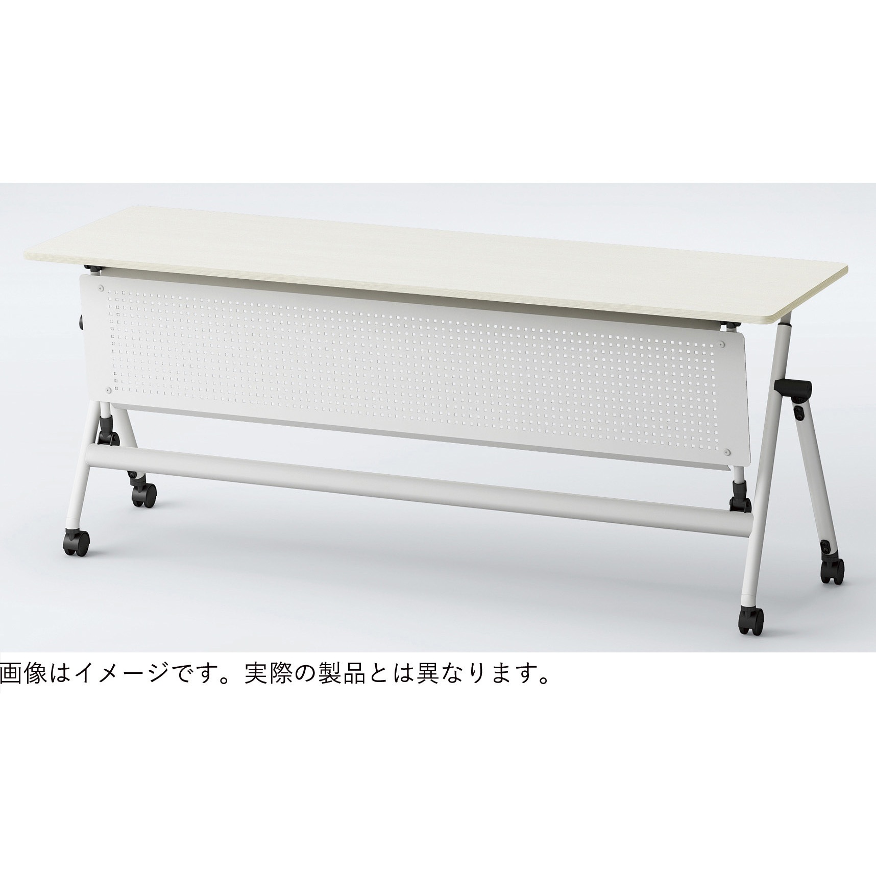 TNX-075KS-T171 折りたたみテーブルNX＜配送時設置サービス付＞ イトーキ アッシュドオークM 高さ720mm幅750mm奥行500mm  TNX-075KS-T171