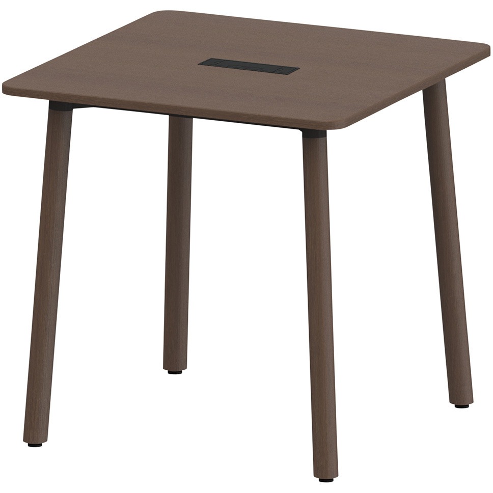 DDW-077HHV-24 テーブル ウーノ＜配送時設置サービス付＞ イトーキ アッシュドパインL ホワイト 高さ720mm幅750mm奥行750mm  DDW-077HHV-24