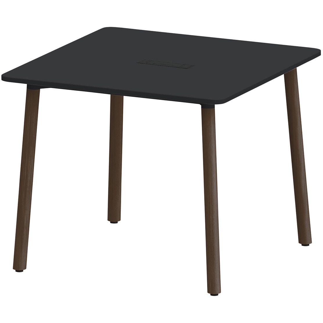 DDW-099HHM1-KM テーブル ウーノ＜配送時設置サービス付＞ イトーキ マットブラック 高さ720mm幅900mm奥行900mm  DDW-099HHM1-KM