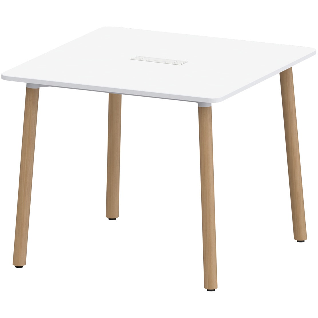 DDW-099HHM1-NS テーブル ウーノ＜配送時設置サービス付＞ イトーキ マットホワイト 高さ720mm幅900mm奥行900mm  DDW-099HHM1-NS