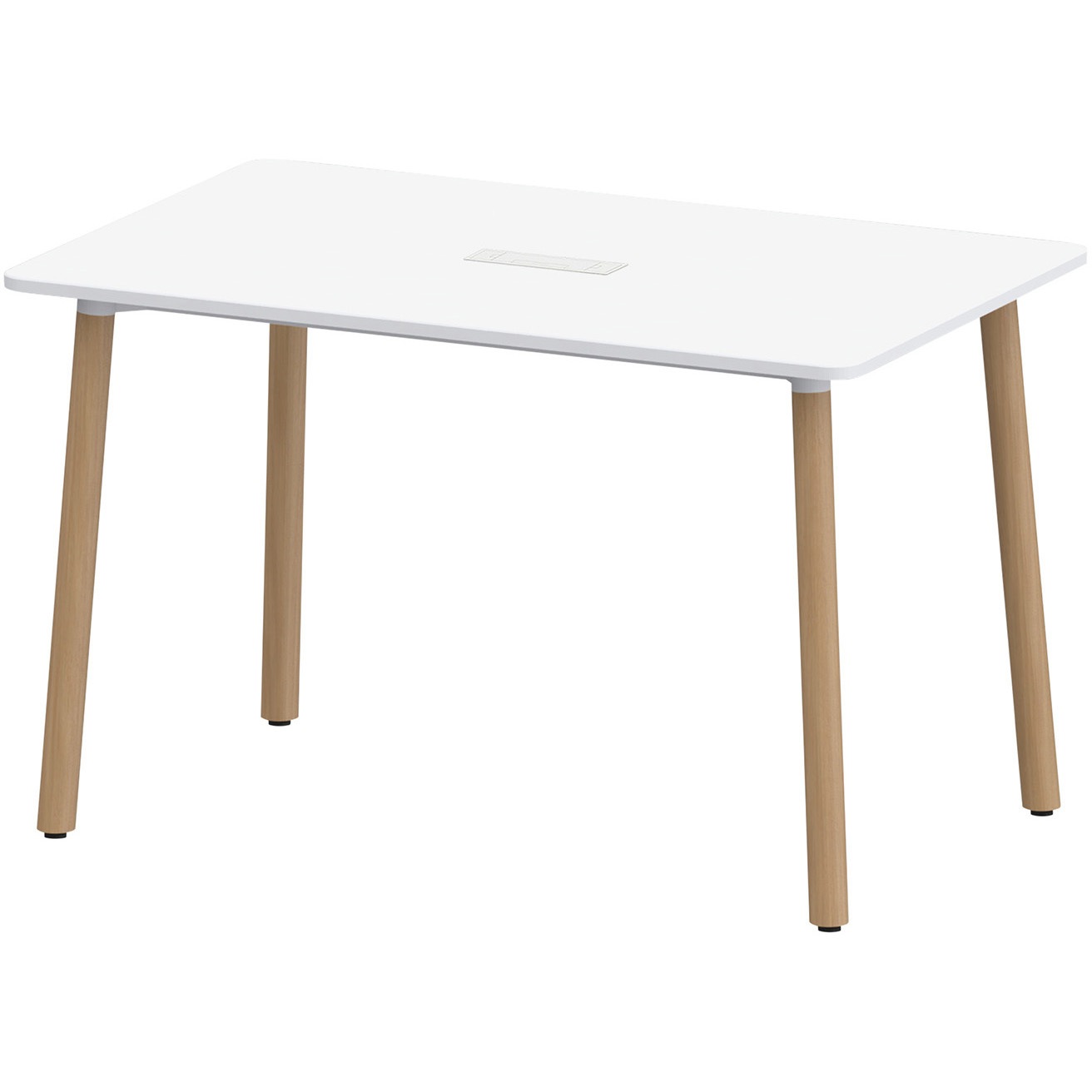 DDW-127HHM1-NS テーブル ウーノ＜配送時設置サービス付＞ イトーキ マットホワイト 高さ720mm幅1200mm奥行750mm  DDW-127HHM1-NS