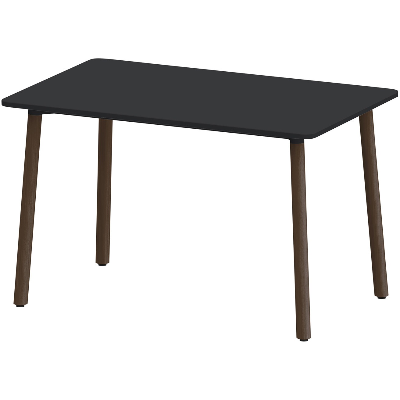 DDW-127HNM1-KM テーブル ウーノ＜配送時設置サービス付＞ イトーキ マットブラック 高さ720mm幅1200mm奥行750mm  DDW-127HNM1-KM