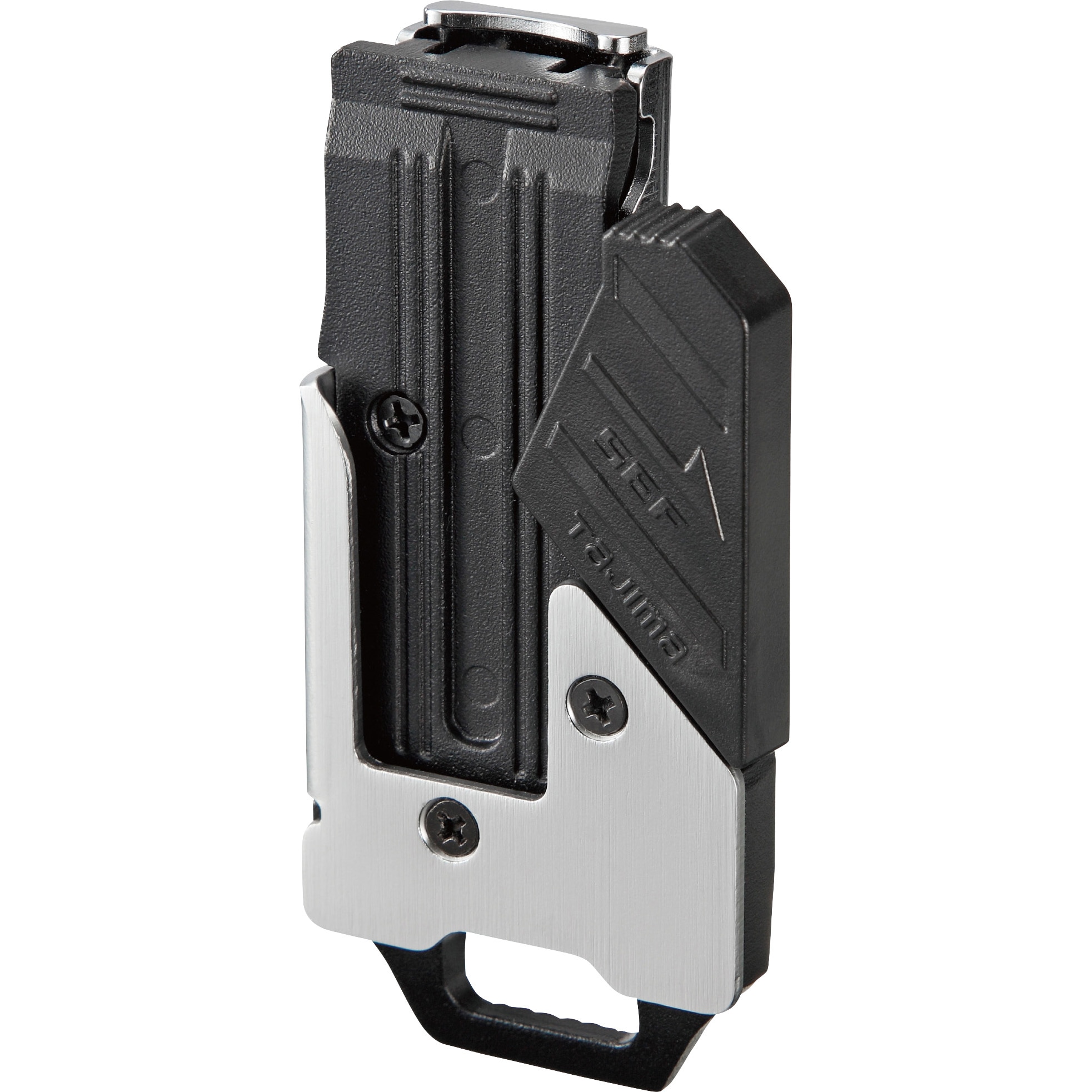 SFC-MHLD セフホルダー胴ベルト用 クリップ式 金属 右用 1個 タジマ