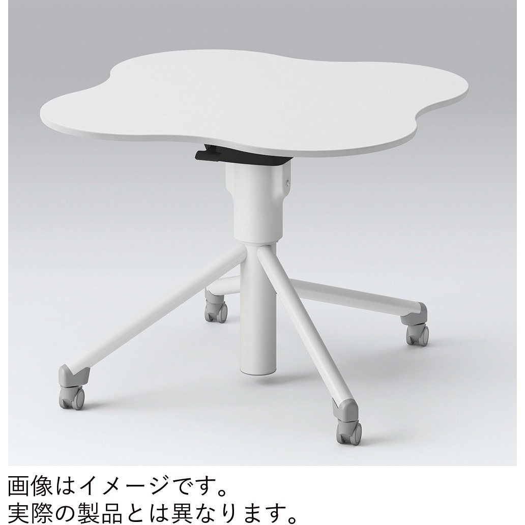 TSG-047N1-W992 テーブル ソレイユ＜配送時設置サービス付＞ イトーキ アッシュドパインL ホワイト 高さ720mm幅925mm奥行925mm  TSG-047N1-W992
