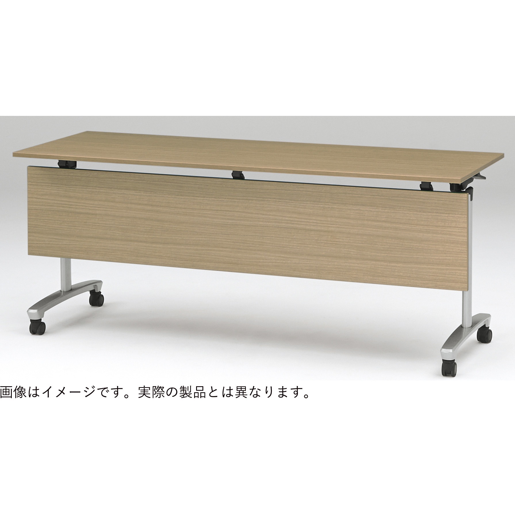 THR-124PKS-Z561 トラディカ 折りたたみテーブル＜配送時設置サービス付＞ イトーキ アッシュドパインL 高さ720mm幅1200mm奥行450mm  THR-124PKS-Z561