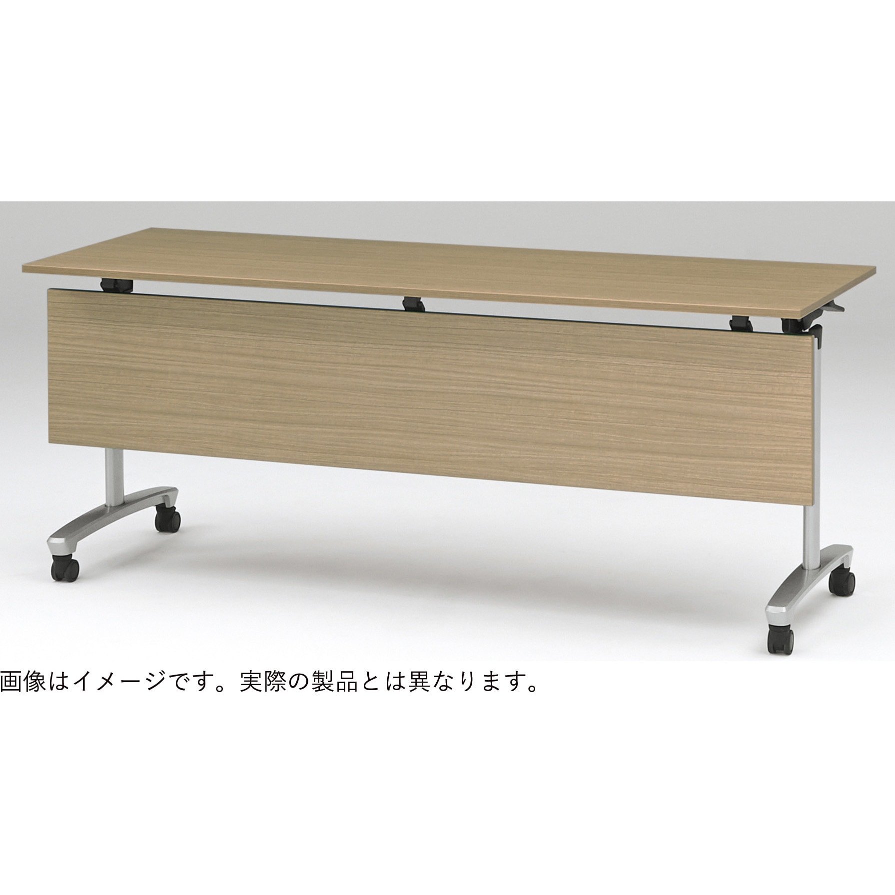 THR-124PKX-Z571 トラディカ 折りたたみテーブル＜配送時設置サービス付＞ イトーキ アッシュドオークM 高さ720mm幅1200mm奥行450mm  THR-124PKX-Z571