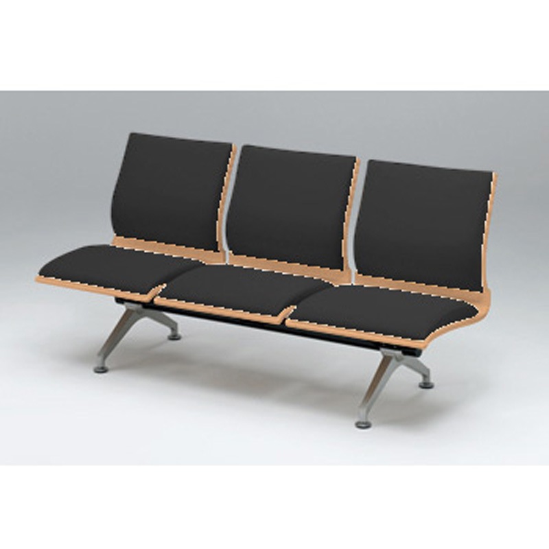 PAK-5300DN-94T1 アーラントチェア＜配送時設置サービス付＞ イトーキ 高さ860mm幅1775mm奥行510mm  PAK-5300DN-94T1