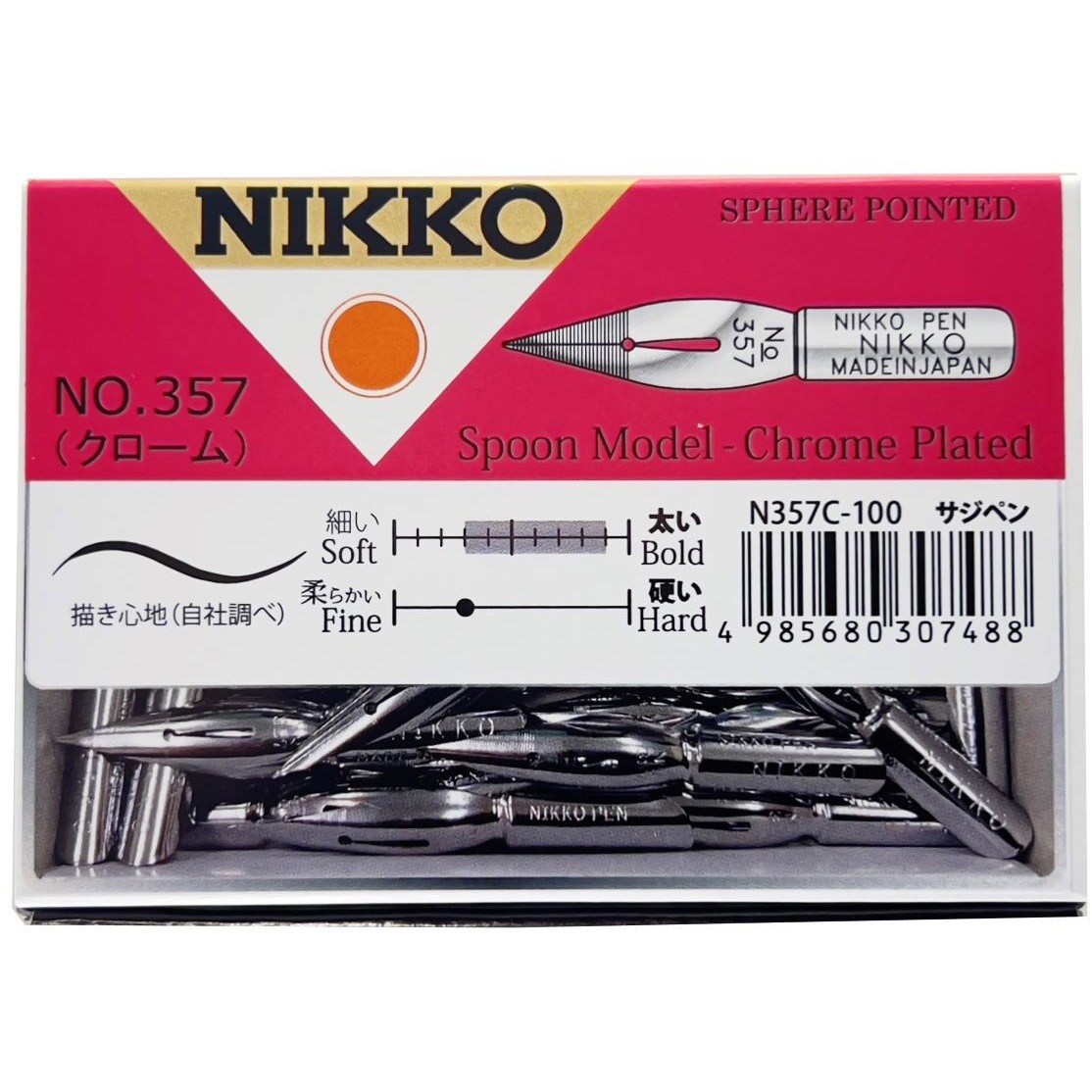 N357C-100 日光 N357サジクローム 1個(100本) 立川ピン 【通販モノタロウ】 8,230円