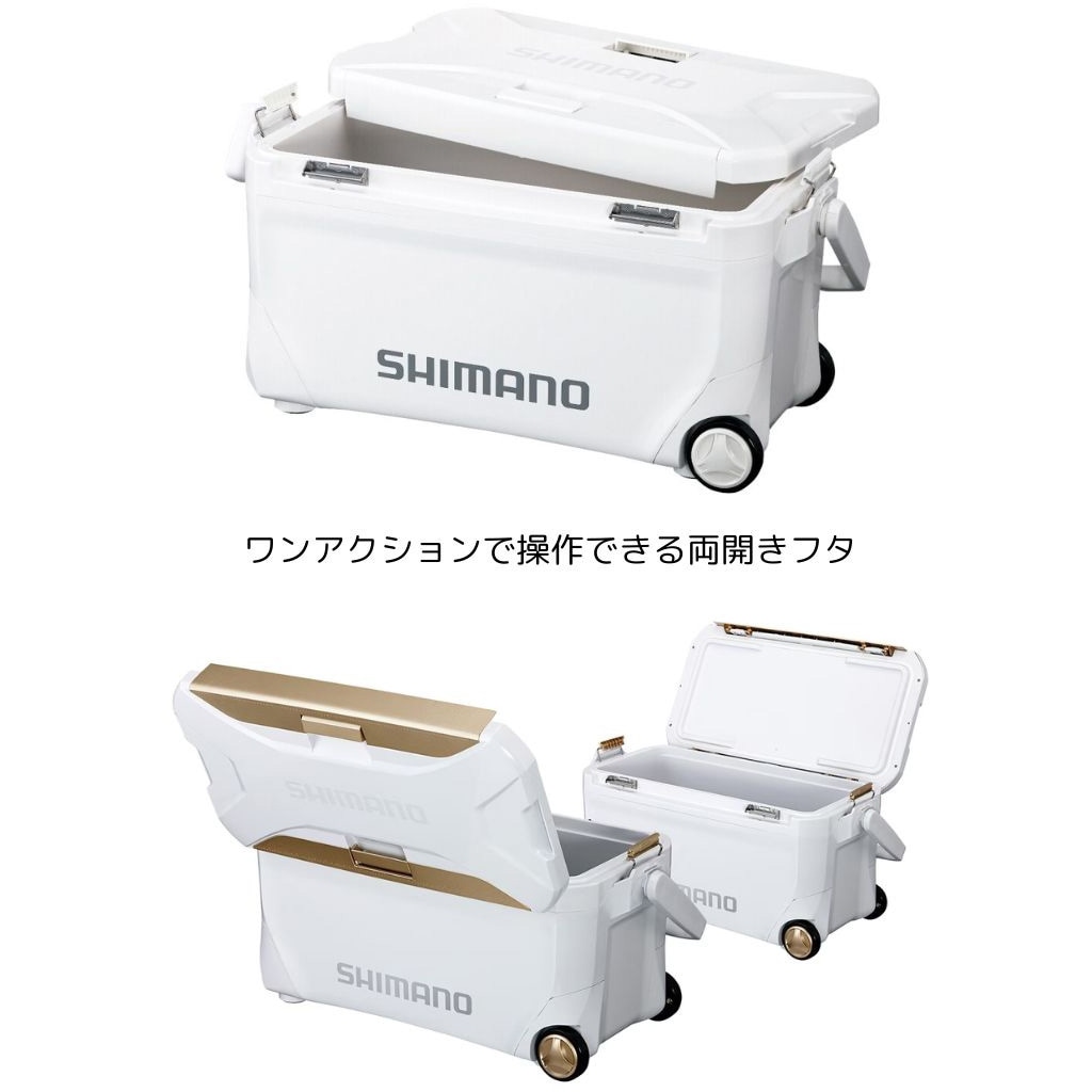 シマノ(SHIMANO) スペーザ ベイシス 25L キャスター インショアブルー NS-D25Y クーラーボックス インショアブルー NS-D25Y スペーザ ベイシス 25L キャスター 1個