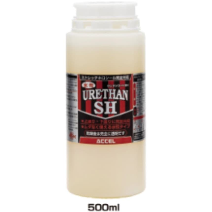 【入手困難レア物】 The Arth  クミンドル　ウレタン仕上げ(ツヤあり) ウレタンコート SH 水性 1本(500mL) ACCEL(アクセル) 【通販モノタロウ】