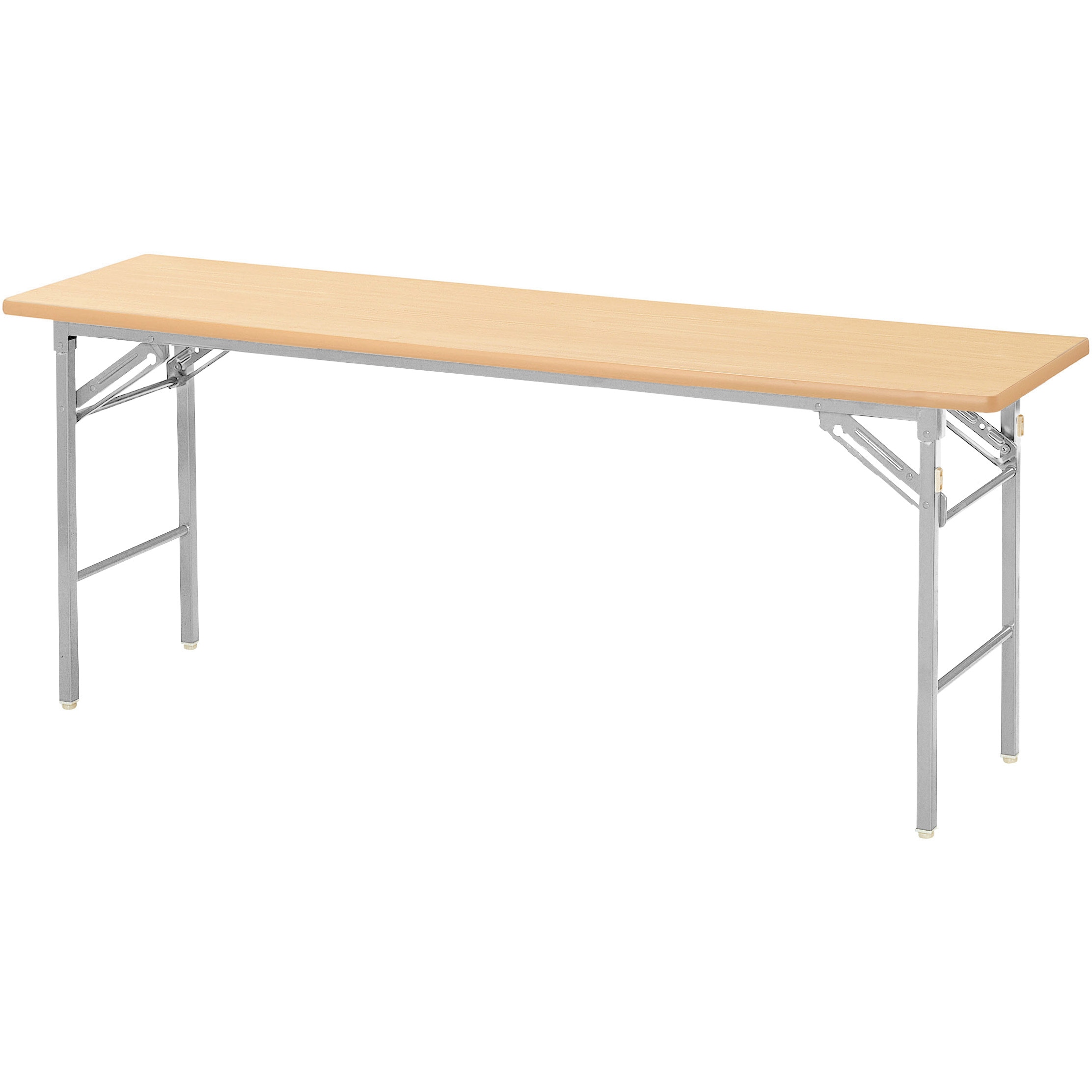 KT-S1545SN-VPL 折り畳み会議テーブル ニシキ工業 ペールウッド色 幅1500mm奥行450mm高さ700mm  KT-S1545SN-VPL