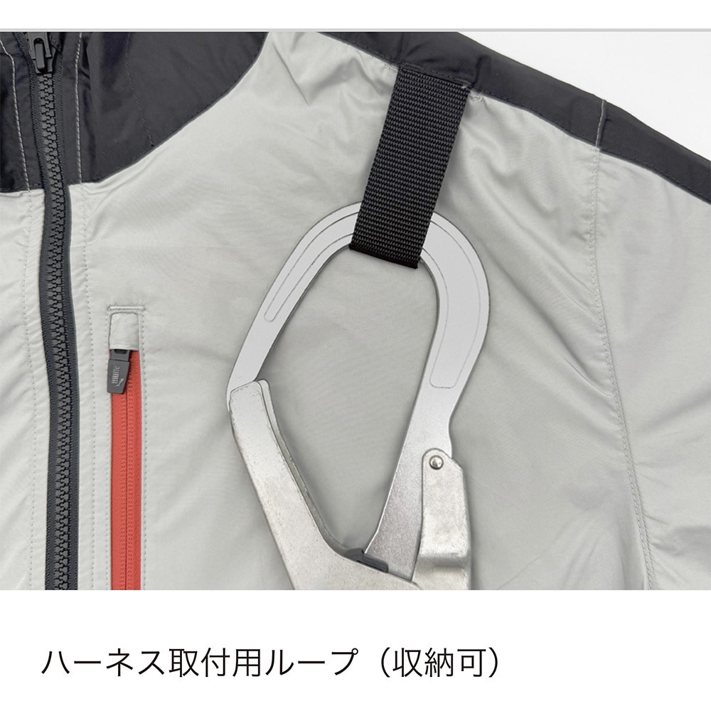 AT-8021N エアツイスト フーディー半袖 PUMA WORK WEAR(プーマワーク