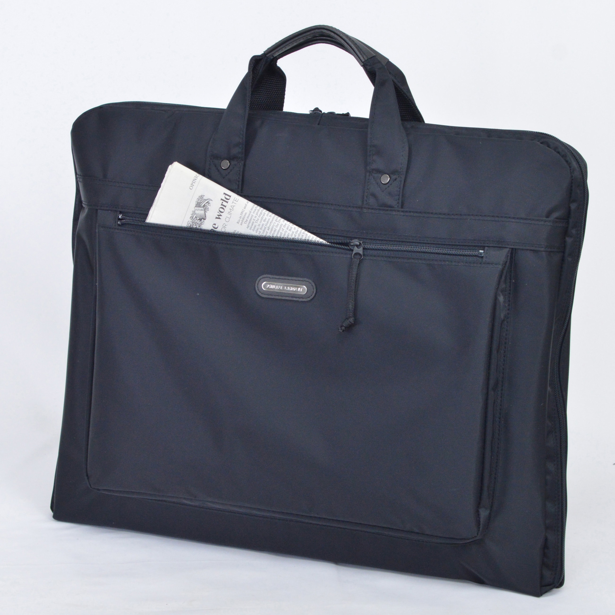 13072-01 PHILIPE LANGLET 国産ガーメントケース 平野鞄 クロ色