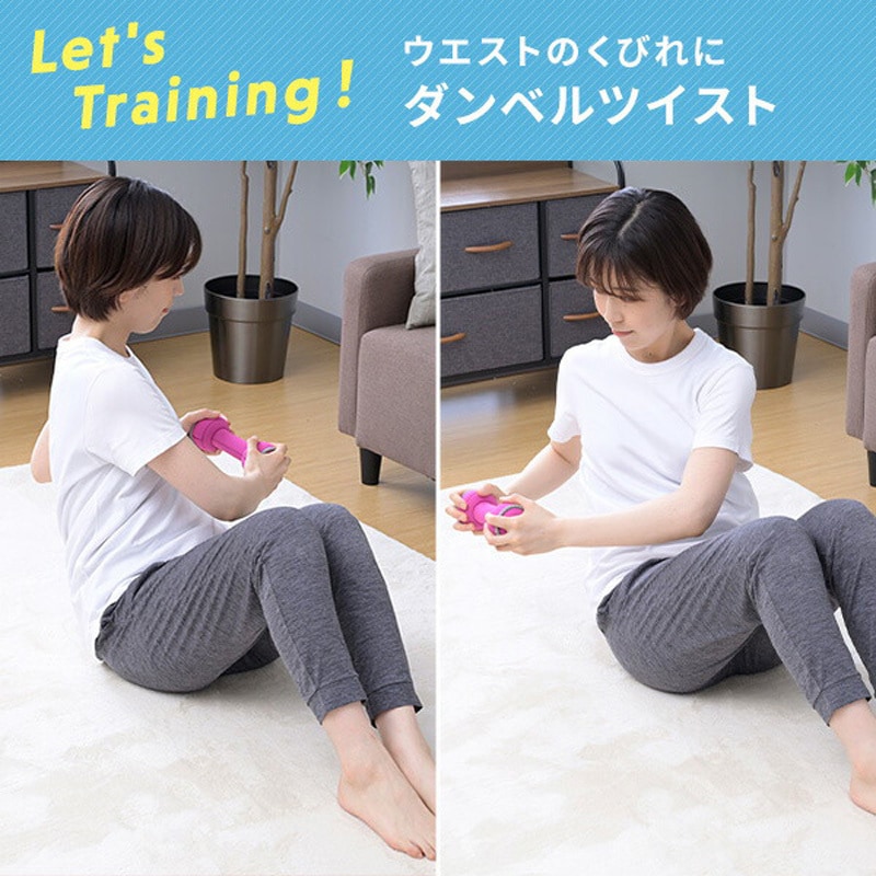 ダンベル1サナショップ ダンベル 砂 落としても安心 SFTD-0.5/1.0/2.0 山善 | 山善