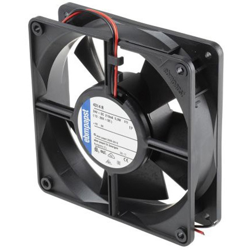 4314R ebm-papst 軸流ファン 電源電圧：24 V dc， DC， 119 x 119 x 32mm， 4314R 1個 EBM PAPST 【通販モノタロウ】