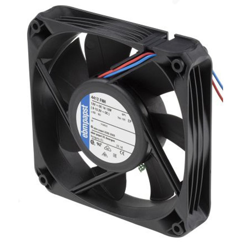 4412FNH ebm-papst 軸流ファン 電源電圧：12 V dc， DC， 119 x 119 x 25mm， 4412FNH 1個 EBM PAPST 【通販モノタロウ】