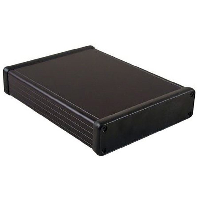 1455R2201BK Hammond， アルミニウム， 高さ：30.5 mm， 奥行き：220 mm 1455R2201BK 1個 HAMMOND 【通販モノタロウ】