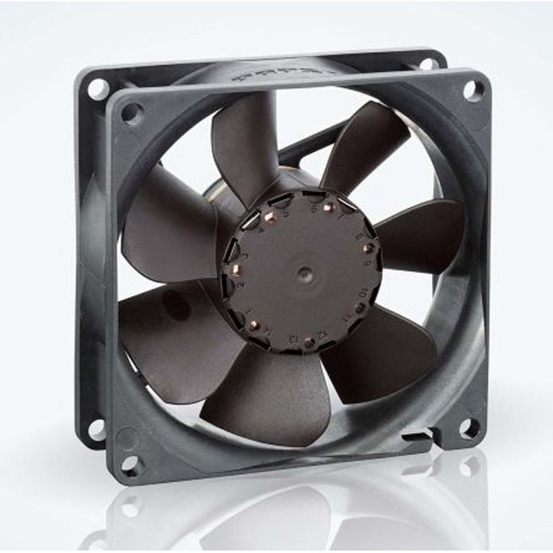 8414N/2HP ebm-papst 軸流ファン 電源電圧：24 V dc， DC， 80 x 80 x 25mm， 8414N/2HP 1個 EBM PAPST 【通販モノタロウ】