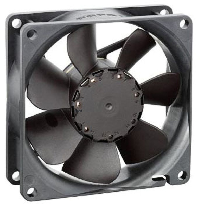8414NHU ebm-papst 軸流ファン 電源電圧：24 V dc， DC， 80 x 80 x 25mm， 8414NHU 1個 EBM PAPST 【通販モノタロウ】 8,710円