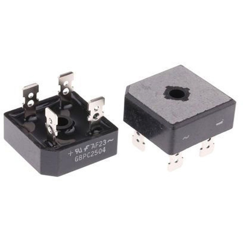 GBPC3502 onsemi 整流用 ブリッジダイオード 単相 35A， 200V， 29 x 29 x 11.23mm， GBPC3502 1袋(5個) onsemi 【通販モノタロウ】