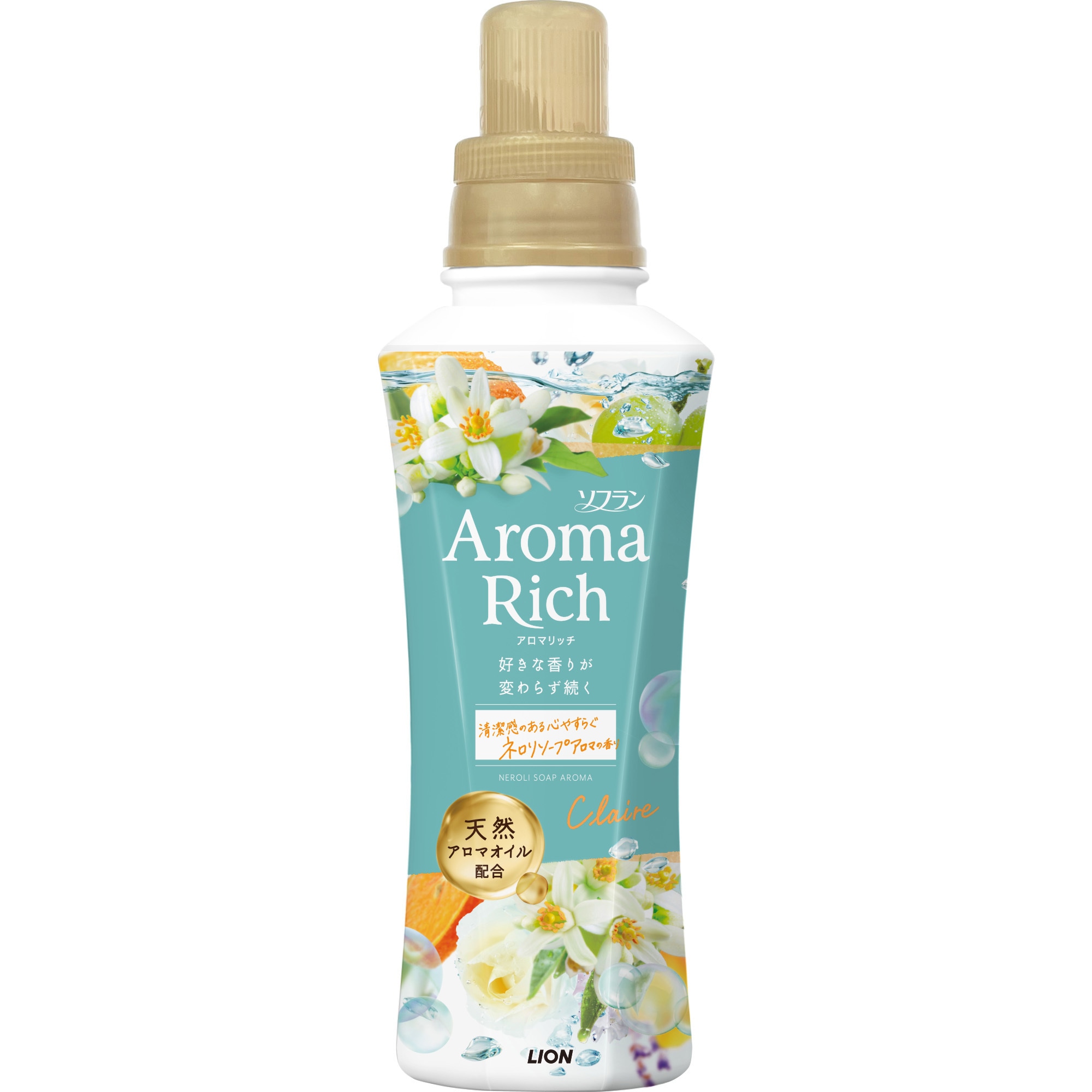 ソフラン アロマリッチ 柔軟剤 液体 本体 各種 1個(480mL) LION