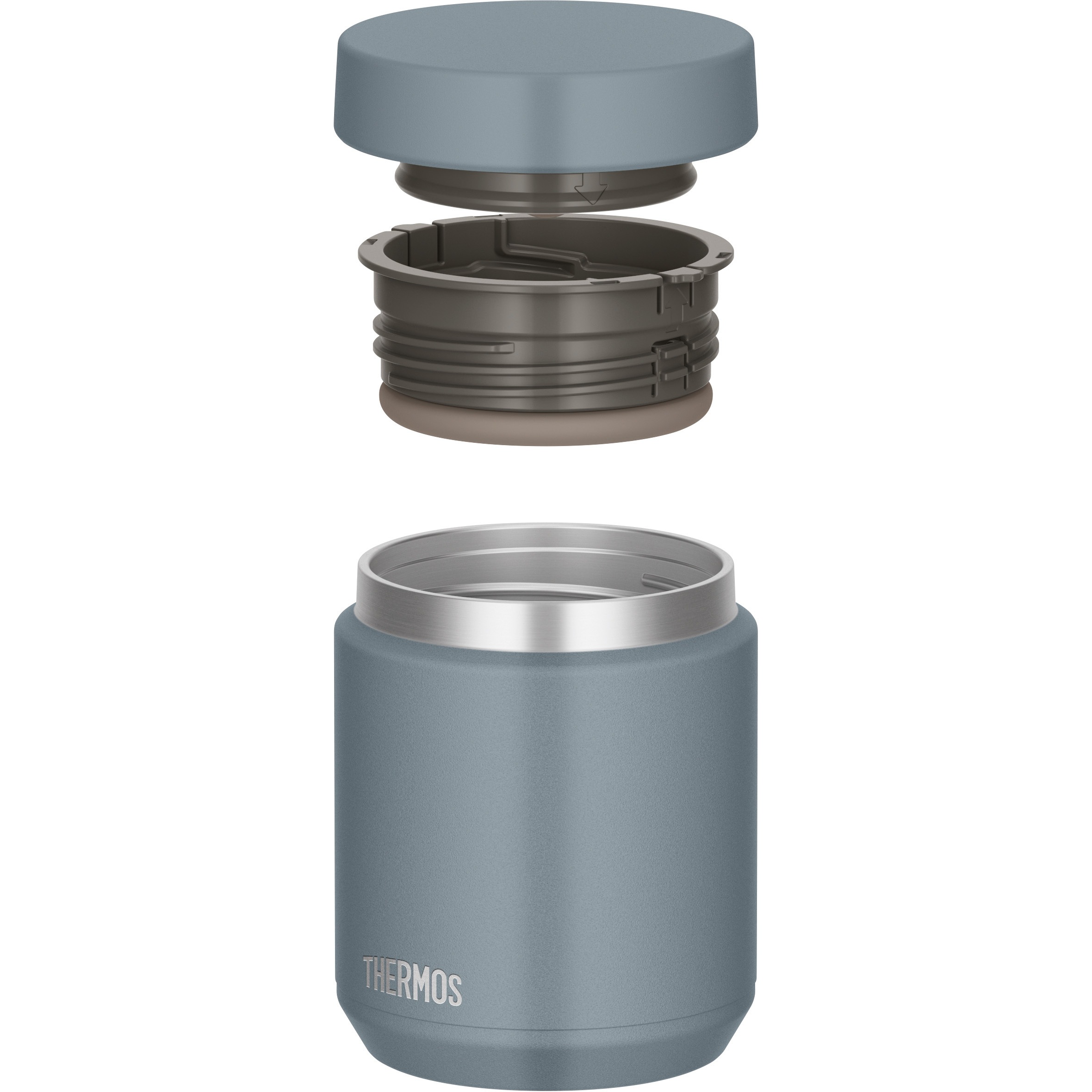 JED-400 GYG 真空断熱スープジャー THERMOS(サーモス) グレーグリーン 
