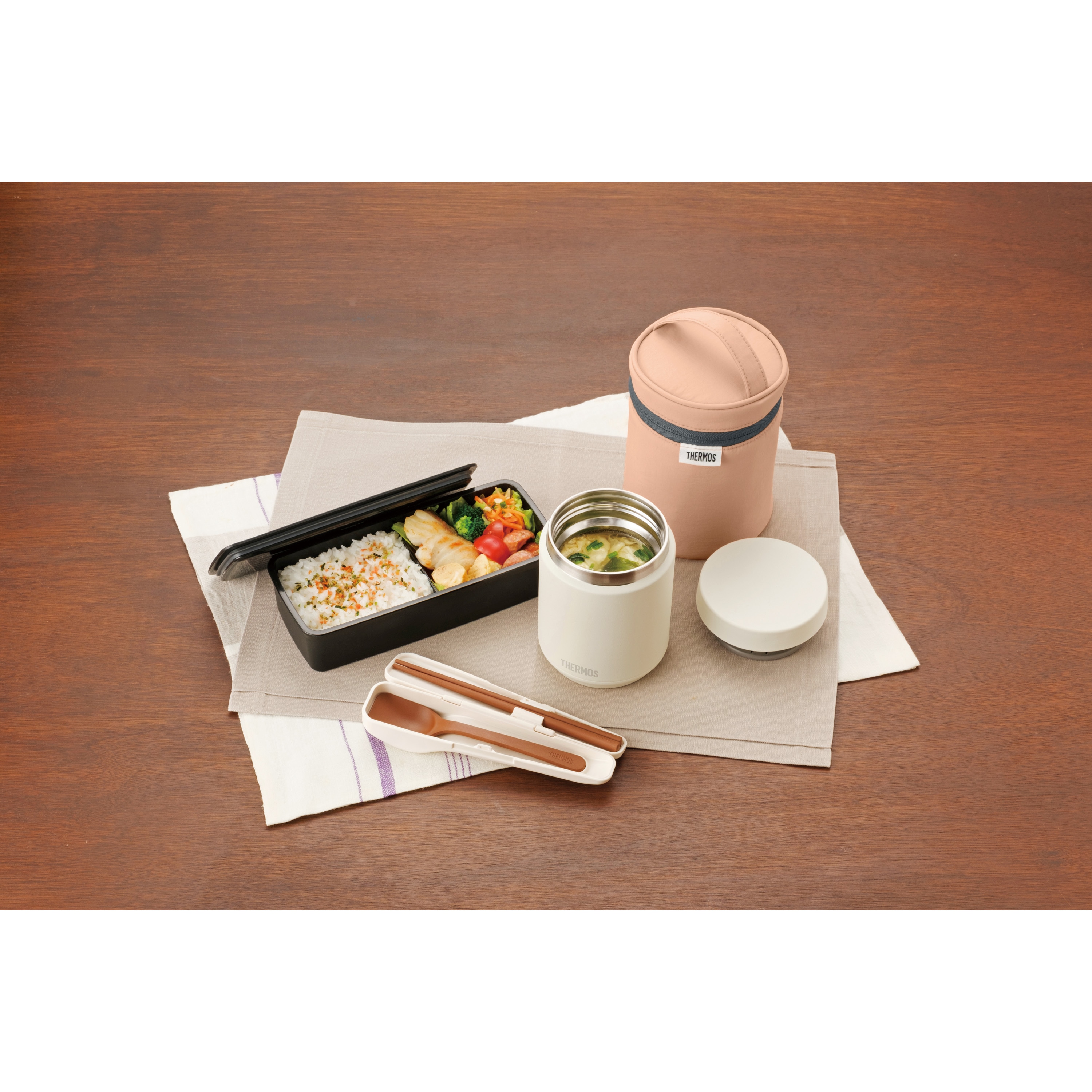 JED-500 IV 真空断熱スープジャー THERMOS(サーモス) アイボリー色