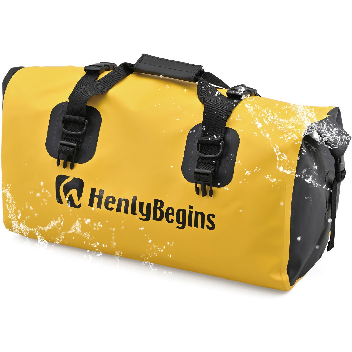 48390 防水シートバッグ DH-772 HenlyBegins 容量40L イエロー色