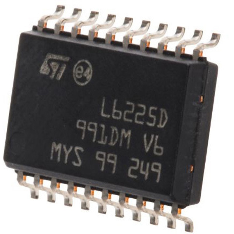 L6225D STMicroelectronics モータドライバIC， 20-Pin SOIC ブラシ付きDC STMicro 1セット(40個) L6225D