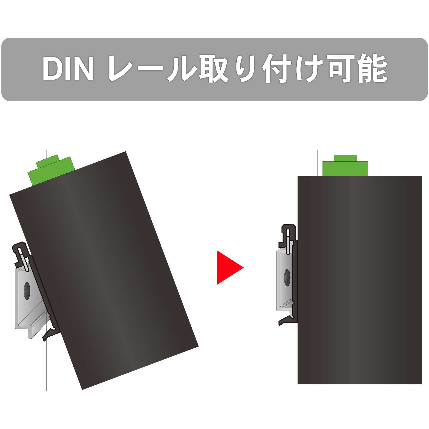 産業用イーサネットスイッチングハブ ギガビット ダイヤトレンド