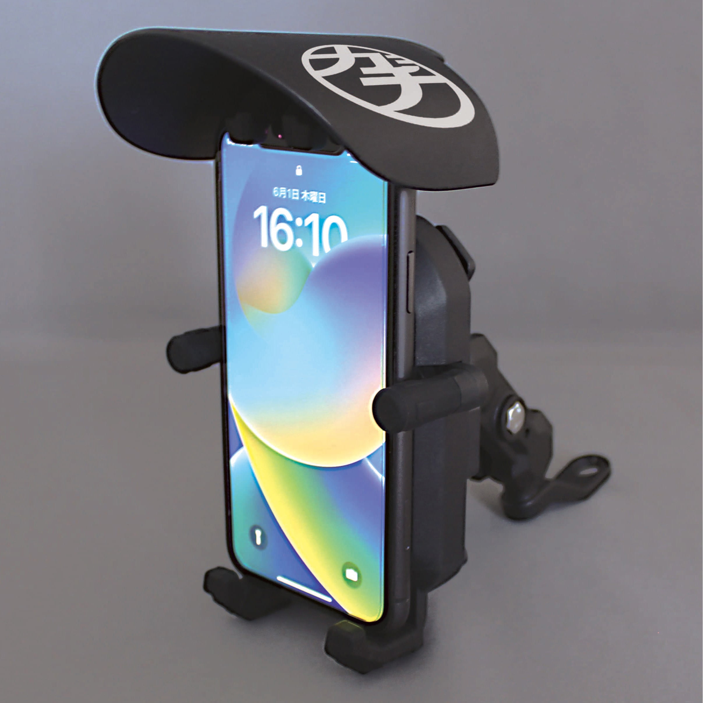 D-2239 バイク用スマートフォンホルダー ガチホールドプラス 1個 DELTA