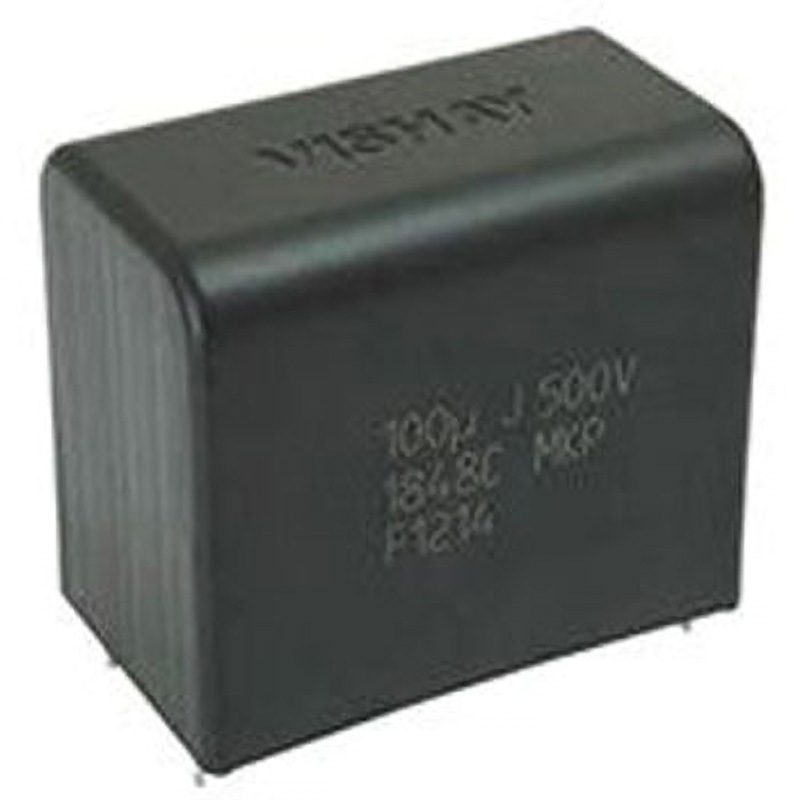MKP1848C61012JP4 Vishay フィルムコンデンサ，1.2kV dc，10μF，±5% VISHAY 1袋(77個) MKP1848C61012JP4