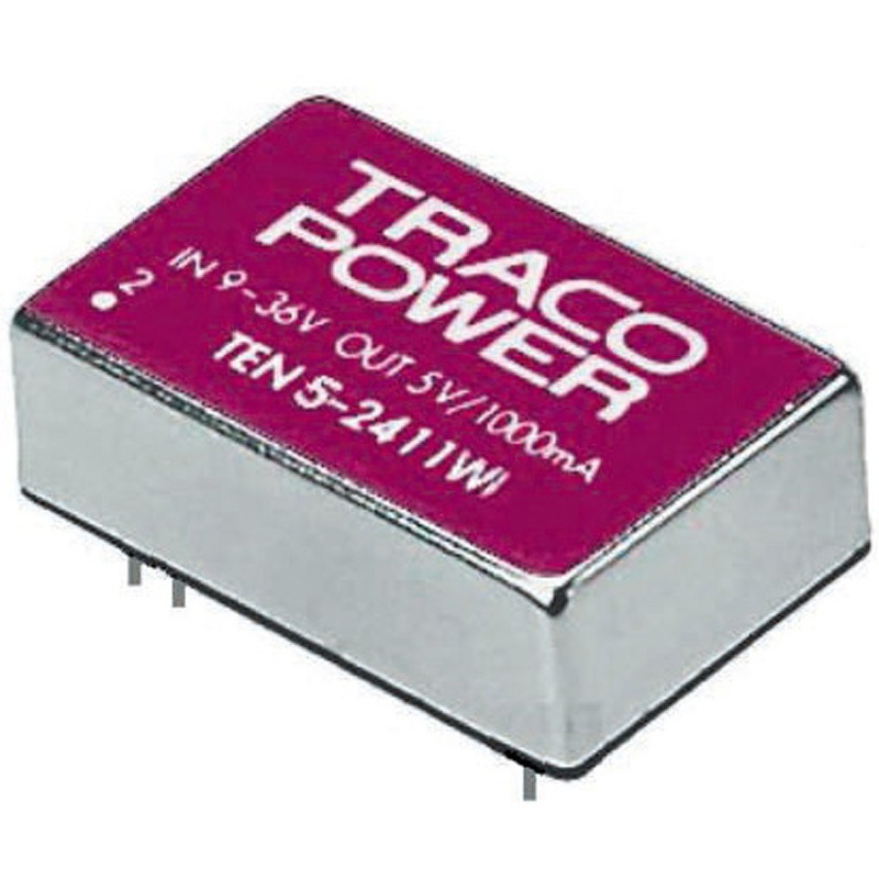 TEN 5-4810WI TRACOPOWER DC-DCコンバータ Vout：3.3V dc 18 → 75 V dc， 6W， TEN 5-4810WI 1個 TRACO POWER 【通販モノタロウ】
