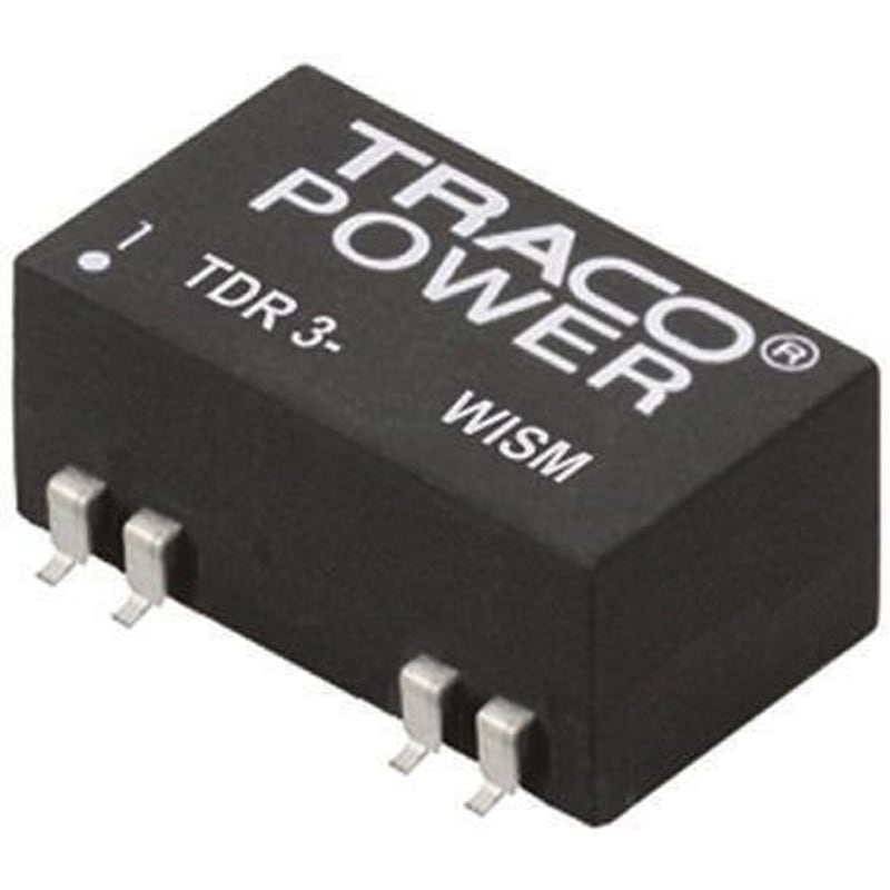 TDR 3-2411WISM TRACOPOWER DC-DCコンバータ Vout：5V dc 9 → 36 V dc， 3W， TDR 3-2411WISM 1個 TRACO POWER 【通販モノタロウ】