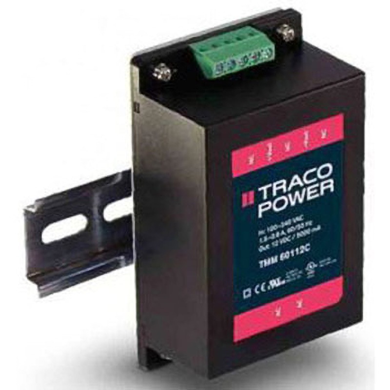 TMM 60112 TRACOPOWER スイッチング電源 12V dc 5A 60W TMM 60112 1個 TRACO POWER 【通販モノタロウ】