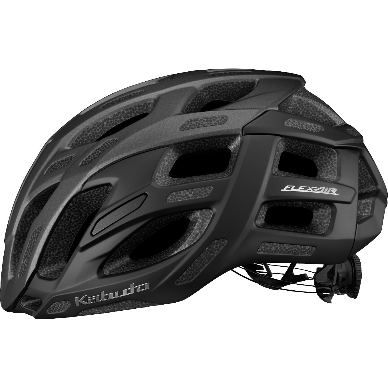 ヘルメット FLEX-AIR L/XL(59-61cm) マットブラックガンメタ 1個 OGK KABUTO 【通販モノタロウ】