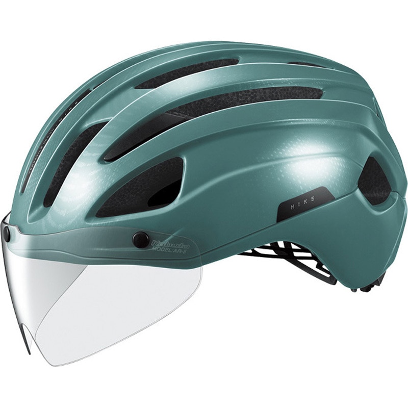 ヘルメット HIKE S/M(55-58cm) ティール 1個 OGK KABUTO 【通販モノタロウ】